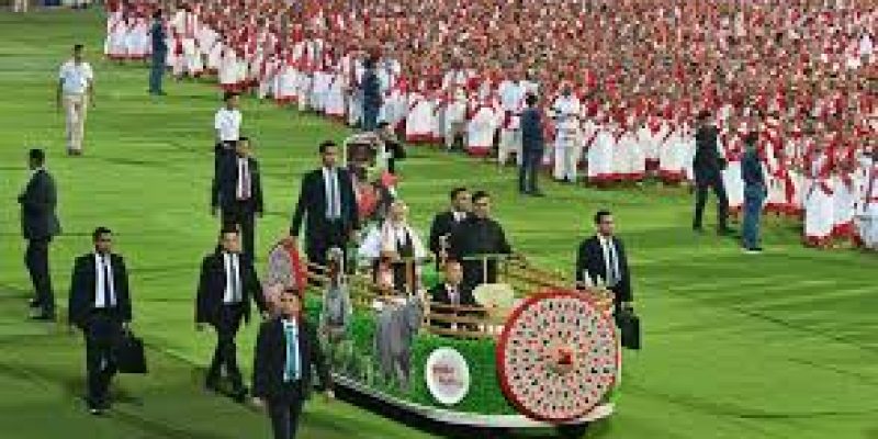 Prime Minister Modi Inaugurates Historic Jhumoir Ensemble in Assam