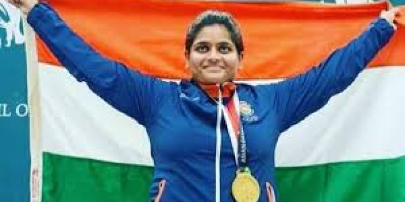 Rahi Sarnobat won gold medal in women’s 25m pistol event