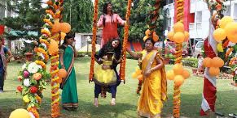 Raja Parba festival is celebrated in Odisha