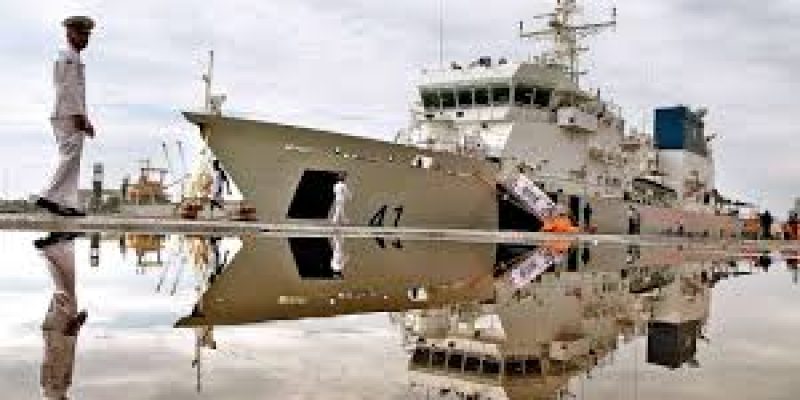 Rajnath Singh commissioned Indian Coast Guard ships