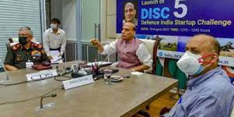 Rajnath Singh launched Defence India Startup Challenge 5.0