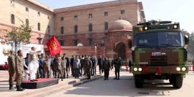 Raksha Mantri Rajnath Singh flags-off ‘SANJAY – The Battlefield Surveillance System’