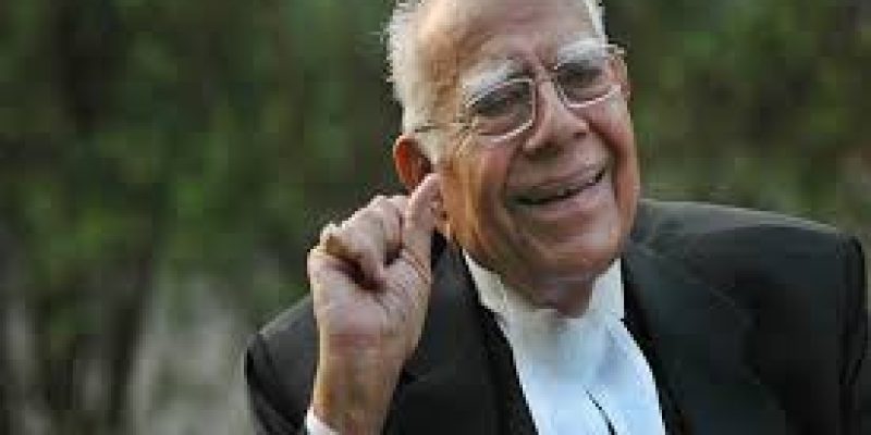 Former Union minister Ram Jethmalani passed away