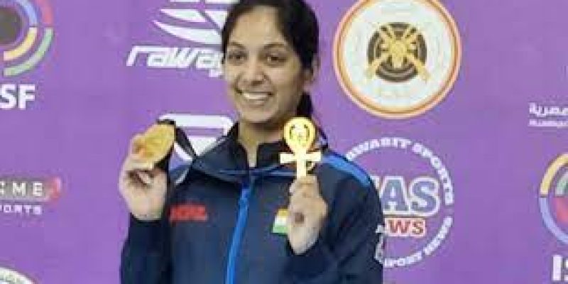 Ramita Jindal wins gold in 10 meter Air Rifle Women Junior event at ISSF