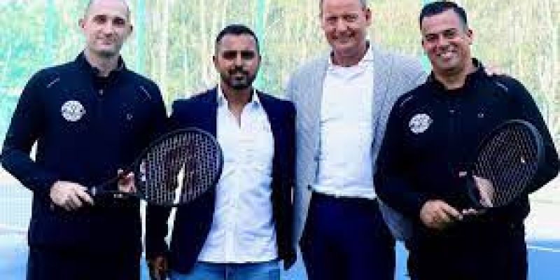 Rene Zondag, PBI president inaugurates Tennis center in Pune