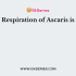 The mode of nutrition in Ascaris is