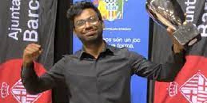 SP Sethuraman won 2021 Barcelona Open Chess Tournament