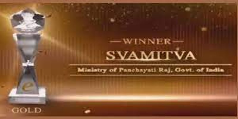 SVAMITVA Scheme Of Ministry Of Panchayati Raj Won National Award For E-Governance 2023