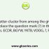 Select the letter-cluster from among the given options that can replace the question mark (?) in the following series. HDMS, OVVI, VNEY, CFNO, ?