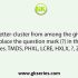 Which letter will replace the question mark (?) in the following letter series? E, J, N, Q, S, ?