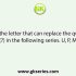 Select the letter-cluster that can replace the question mark (?) in the following series. FIY, HLD, JOI, LRN, NUS,?