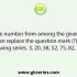 Select the number from among the given options that can replace the question mark (?) in the following series. 68, 3, 63, 3, 57, 9, 50, 15, 42, 33, 33, ?