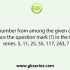 Select the number from among the given options that can replace the question mark (?) in the following series. 37, 52, 74, 104, 143, ?