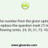 Select the number from among the given options that can replace the question mark (?) in the following series. 4, 11, 31, 65, 193, ?