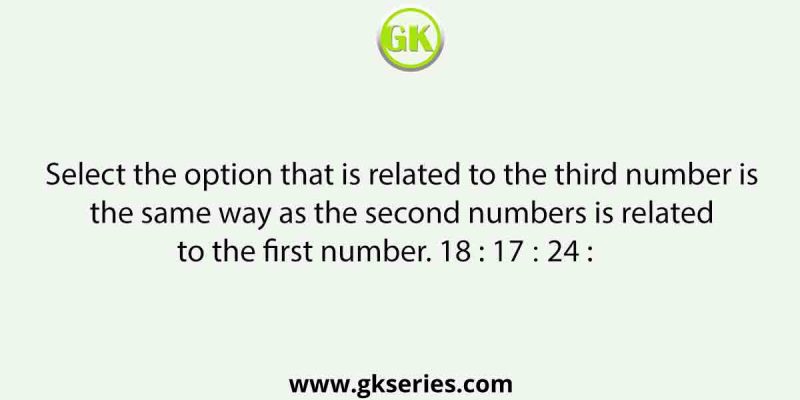 Select the option that is related to the third number in the same way as the second number is related to the first number. 68 : 321 :: 525 : ?