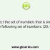 Select the option that is related to the third number is the same way as the second number is related to the first number. 4262 : 4271 ∷ 2139:  