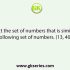 Select the option in which the numbers are related in the same way as are the numbers in the given set. (7, 8, 113)