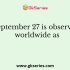 NRI Day is observed on which of the following days?