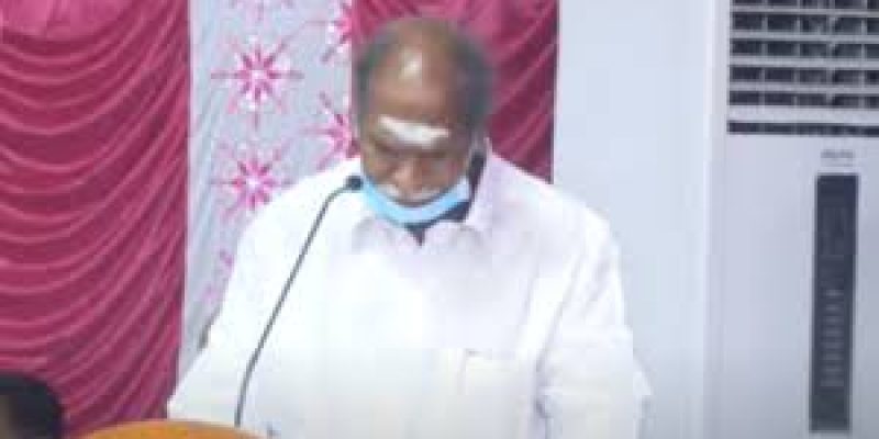 Shri N.Rangasamy Ji took oath as Puducherry CM
