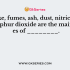 Which of the following industries plays a major role in polluting air and increasing air pollution?
