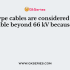 If the length of a cable is doubled, its capacitance