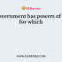 Different tiers of government govern the same citizens, but each tier has its own ………….. in specific matters