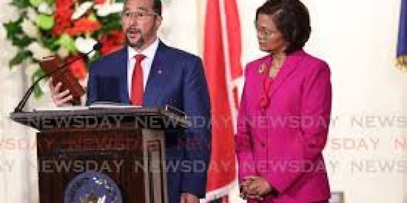 Stuart Young Sworn in as Prime Minister of Trinidad and Tobago