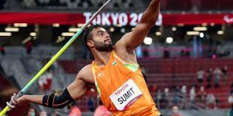 Sumit Antil won F64 Javelin Throw gold medal at Paralympic Games