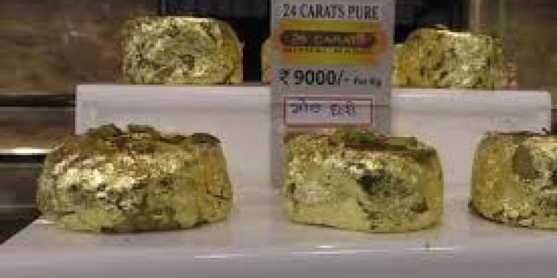 Surat Shop Launched Special Sweet Called ‘Gold Ghari’