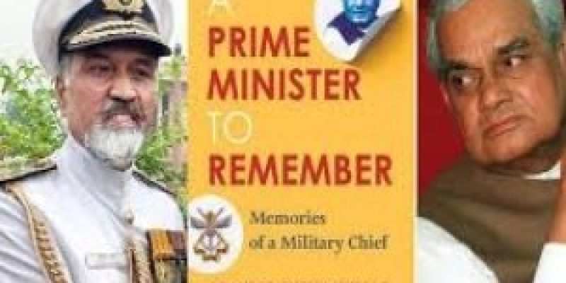 Former Navy Chief Admiral Sushil Kumar authored a book titled “A Prime Minister to Remember,” released