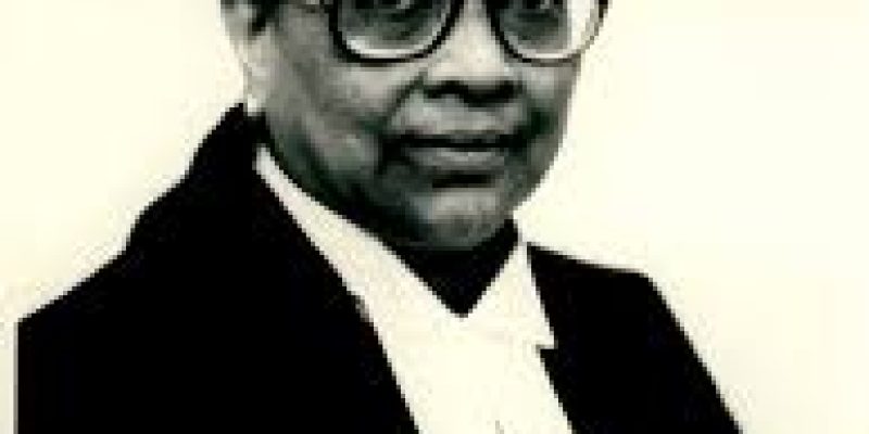 The First Female Judge Of Supreme Court Of India