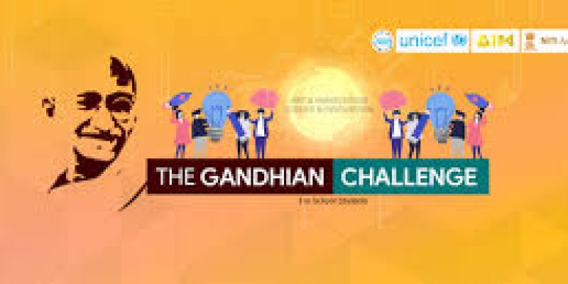 AIM, NITI Aayog’s Atal Tinkering Labs and UNICEF India launches ‘The Gandhian Challenge’