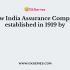 Which of the following was the parent company of New India Assurance ?