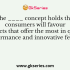______is a cluster of complementary products and services that are closely related in the minds of consumers but spread across a diverse set of industries