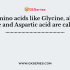 The amino acids are composed of three parts i. e. ….And…
