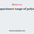 The minimum film thickness of polyethylene sulfide is