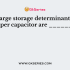 The charge storage determinants of battery is _______