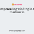 A dc series motor has an armature resistance of 0.06 Ω and series field resistance of 0.08 Ω. The motor is connected to a 400 V supply