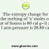 An ideal gas occupies an unknown volume V liters (L) at a pressure of 12 atm. The gas is expanded isothermally against a constant