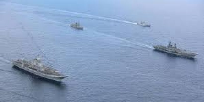 The first-ever joint naval exercise between India & Saudi Arabia