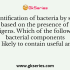 Each of the following statements concerning the Gram stain is correct except