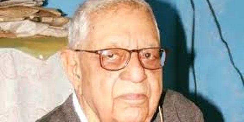 The last surviving member of Constituent Assembly Passed Away