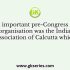 In 1890 the first woman graduate of Calcutta University addressed the Congress session. Who was she?