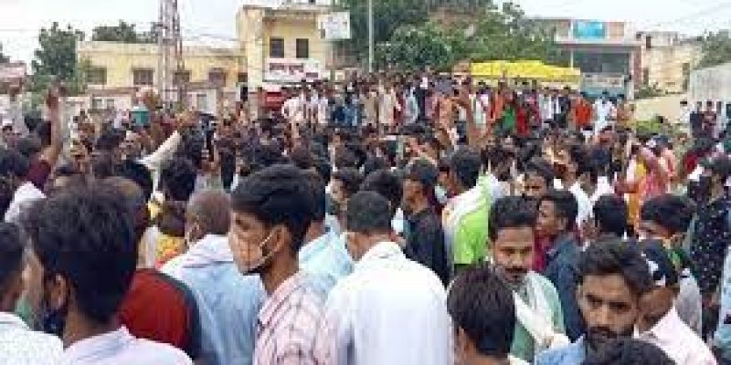 The statue of Rana Punja Bhil triggered tensions between two groups