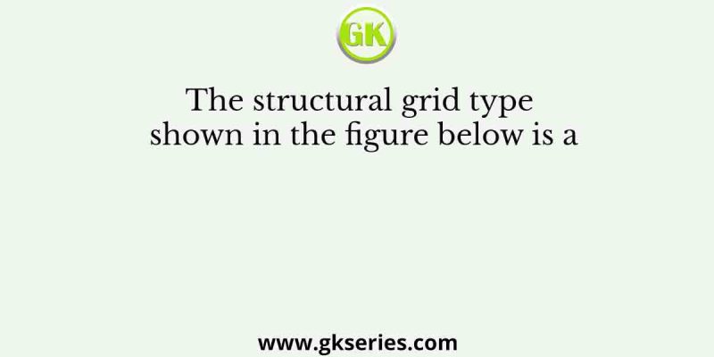The structural grid type shown in the figure below is a