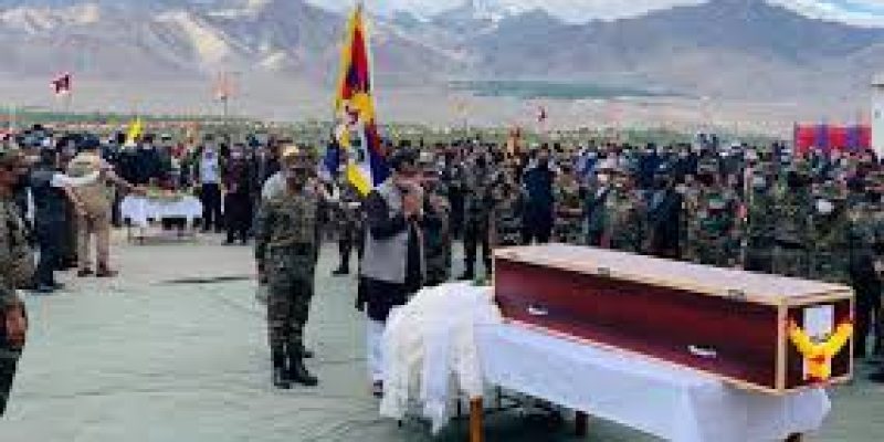 Delhi sent a signal to Beijing with public funeral for Tibetan soldier