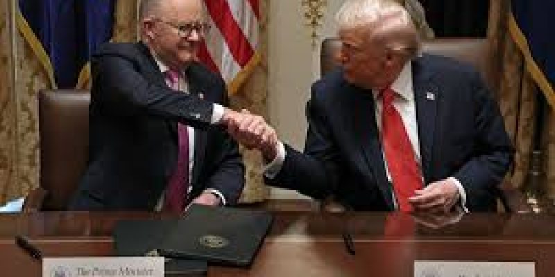 Trump, Albanese Sign Critical Minerals Deal to Counter China