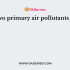 The dispersion of pollutants in atmosphere is maximum when