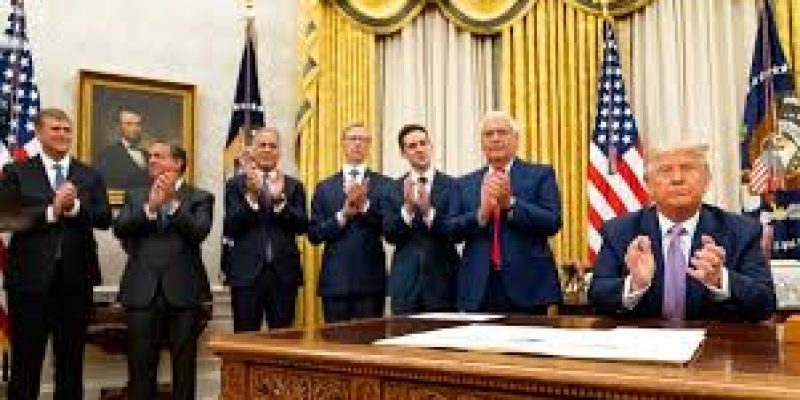 US announced historic peace deal between UAE and Israel