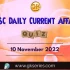 UPSC Daily Static Quiz: 10th November 2022